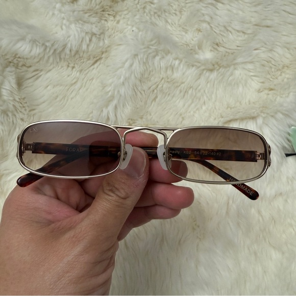 For Art’s Sake Dynasty Slim Black Rectangle Sunglasses